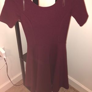 Lush Red fitted Dress